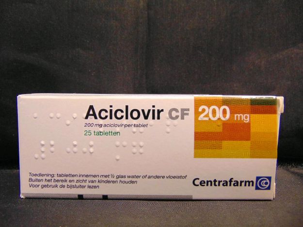 Aciclovir 200mg - 25 tabletten